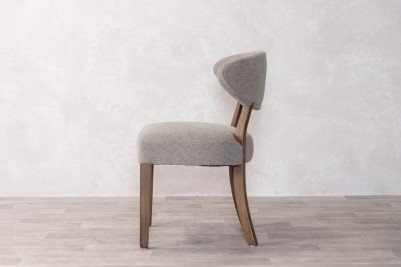 paris dining chair sage side view